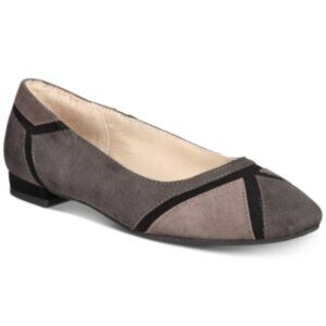 RIALTO Womens Adora Colorblocked Pointed Toe Flats
